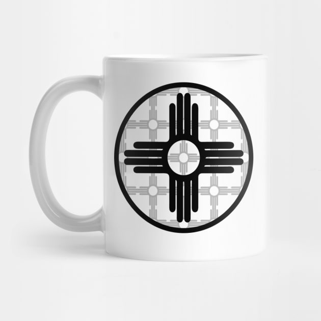 Zia Symbol Pattern - New Mexico Flag by DeadBeatElite